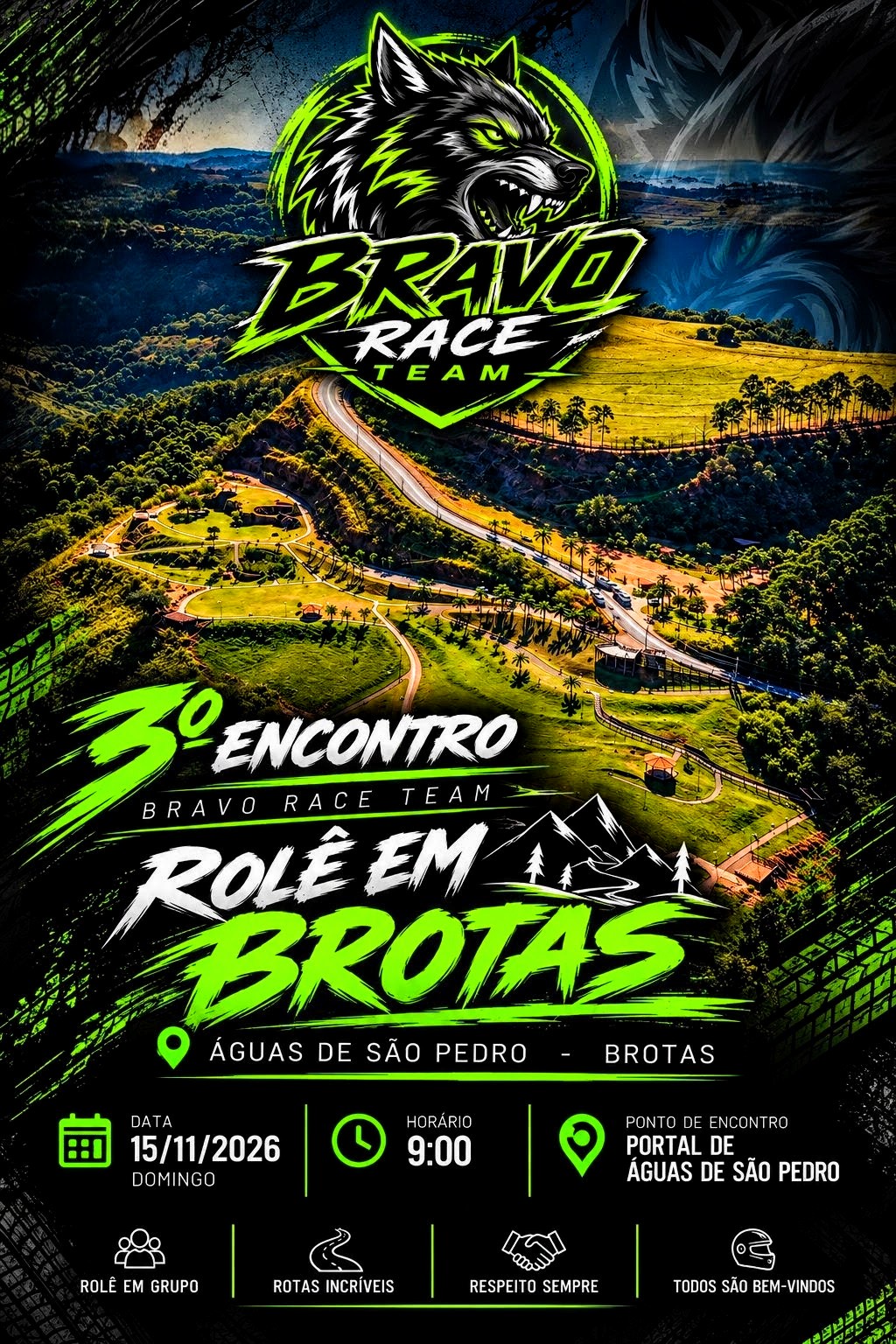 Cartaz: Nosso próximo rolê Bravo